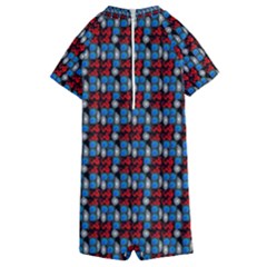 Kids  Boyleg Half Suit Swimwear 