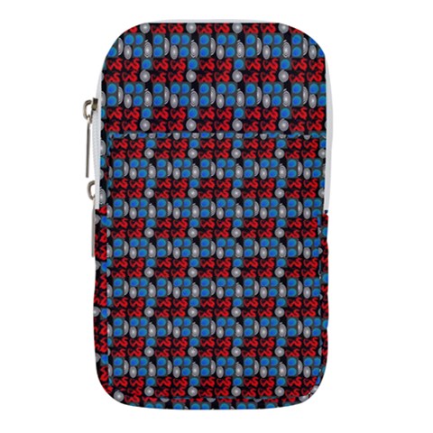 Red And Blue Waist Pouch (Large) from ArtsNow.com