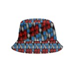 Red And Blue Bucket Hat (Kids)
