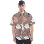 Rose -01 Men s Short Sleeve Shirt