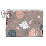 Rose -01 Canvas Cosmetic Bag (XL)