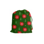 Christmas 001 Drawstring Pouch (Medium)