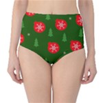 Christmas 001 Classic High-Waist Bikini Bottoms