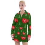 Christmas 001 Women s Long Sleeve Casual Dress