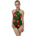 Christmas 001 Go with the Flow One Piece Swimsuit