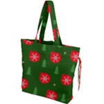 Christmas 001 Drawstring Tote Bag