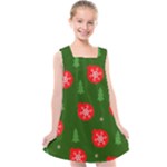 Christmas 001 Kids  Cross Back Dress