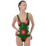 Christmas 001 Side Cut Out Swimsuit