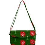 Christmas 001 Removable Strap Clutch Bag