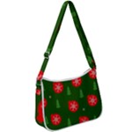 Christmas 001 Zip Up Shoulder Bag