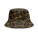 Luxury Golden Oriental Ornate Pattern Bucket Hat