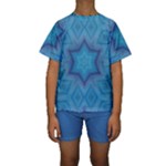 Blue star Kids  Short Sleeve Swimwear