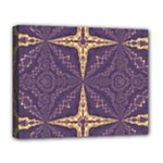 Purple and gold Deluxe Canvas 20  x 16  (Stretched)