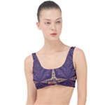 Purple and gold The Little Details Bikini Top