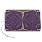 Purple and gold Pen Storage Case (S)