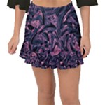Mad Hatter Fishtail Mini Chiffon Skirt