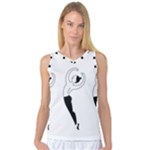 Classical Ballet Dancers Women s Basketball Tank Top