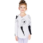 Classical Ballet Dancers Kids  Long Sleeve Tee