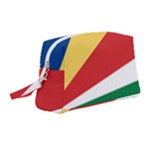 Seychelles flag Wristlet Pouch Bag (Medium)