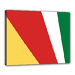Seychelles-flag12 Canvas 20  x 16  (Stretched)