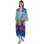 Supersoniccelestialpower2020 Maxi Satin Kimono