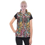 Mosaic pieces                                                 Women s Button Up Puffer Vest