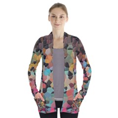Open Front Pocket Cardigan 