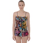 Mosaic pieces                                                   Babydoll Tankini Set