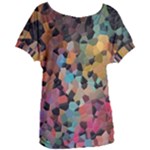 Mosaic pieces                                                  Women s Oversized Tee