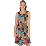Mosaic pieces                                                       Knee Length Skater Dress With Pockets