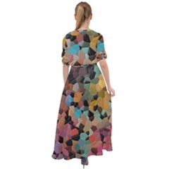 Waist Tie Boho Maxi Dress 