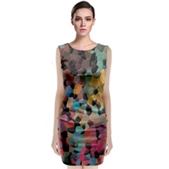 Sleeveless Velvet Midi Dress 