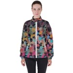 Mosaic pieces                                                    High Neck Windbreaker (Women)