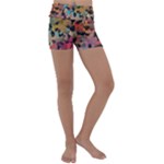 Mosaic pieces                                                    Kids  Lightweight Velour Yoga Shorts
