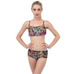 Mosaic pieces                                                  Layered Top Bikini Set