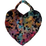 Mosaic pieces                                                    Giant Heart Shaped Tote
