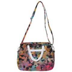 Rope Handles Shoulder Strap Bag 