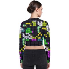Long Sleeve Zip Up Bomber Jacket 