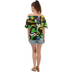 Off Shoulder Short Sleeve Top 