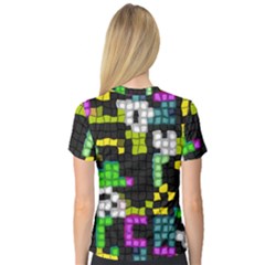 V-Neck Sport Mesh T-Shirt 