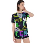 Drawn squares                                                     Perpetual Short Sleeve T-Shirt