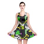 Drawn squares                                                     Reversible Skater Dress
