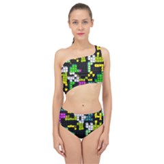 Spliced Up Two Piece Swimsuit 
