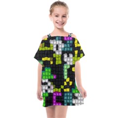Kids  One Piece Chiffon Dress 