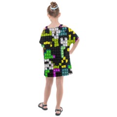 Kids  One Piece Chiffon Dress 