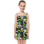 Drawn squares                                                    Kids Summer Sun Dress