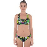 Drawn squares                                                    Cross Back Hipster Bikini Set
