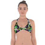 Drawn squares                                                    Halter Neck Bikini Top