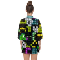 Half Sleeve Chiffon Kimono 