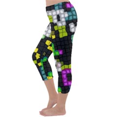 Capri Winter Leggings Back Capri Winter Leggings Back
